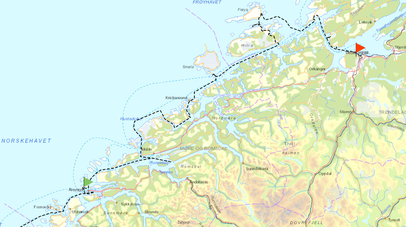 Forankringsreise langs Kystpilegrimsleia 24.-30. august