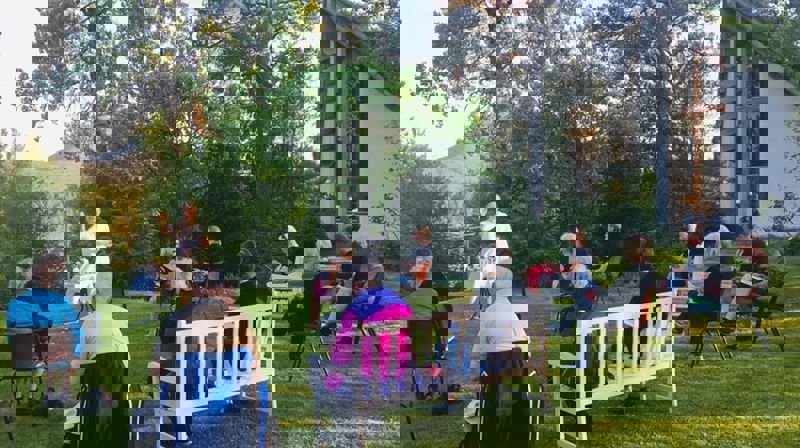 Kveldsvandring ved Åkerlehaugen Retreatsenter