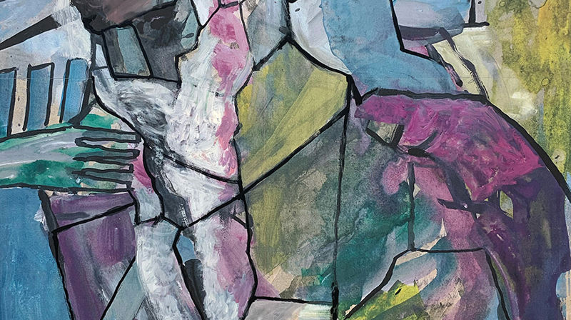 Et av forarbeidene til Håkon Bleken. Foto: KHÅK