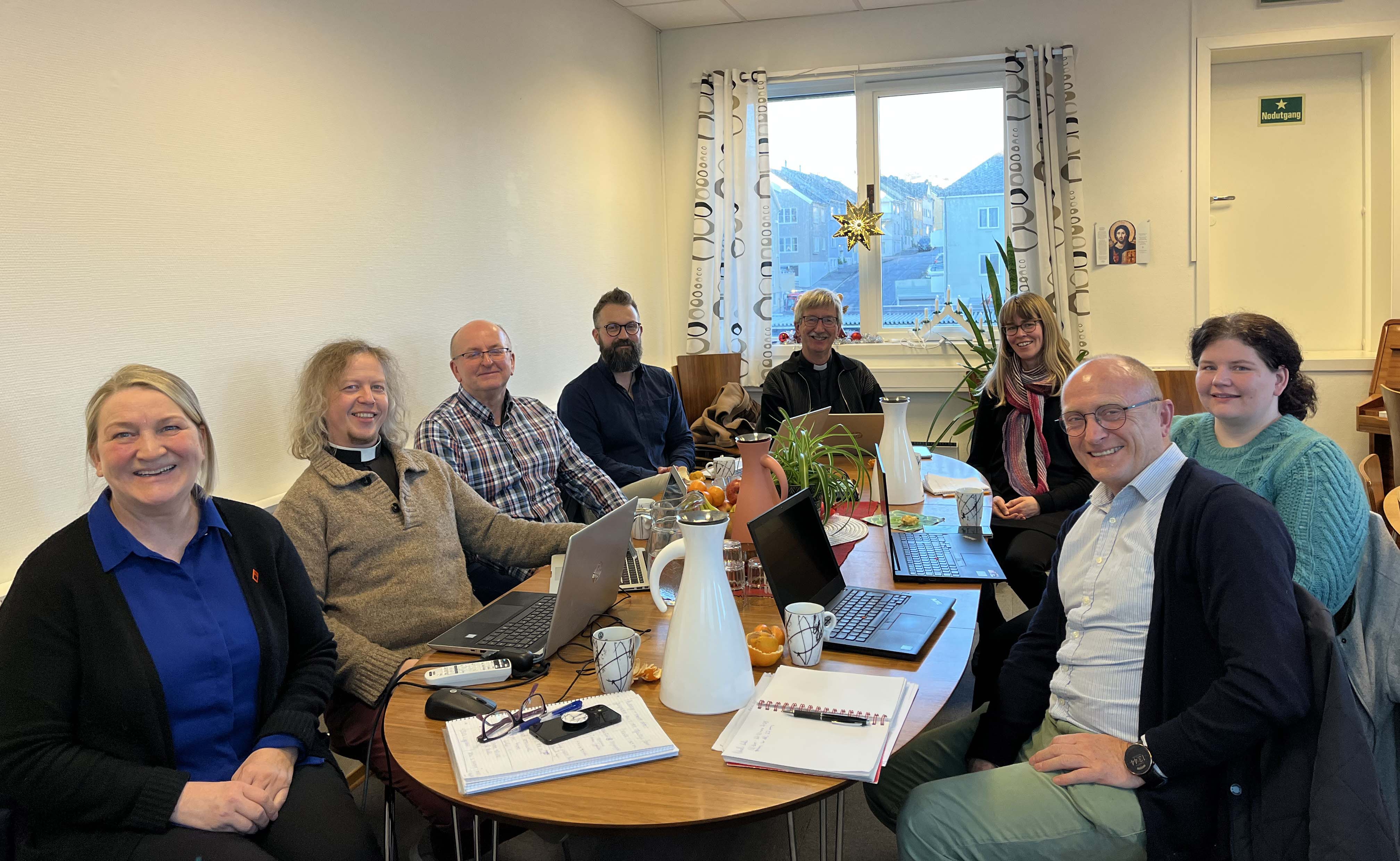 1. desember var det første møtet i ressursgruppen som ser på mulighetene for en etablering av Kirkens Bymisjon i Kristiansund. Foto: Møre bispedømme
