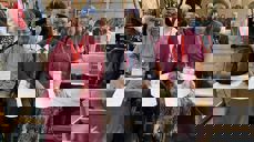 Biskop Midttømme sammen med tidligere generalsekretær i Kirkenes Verdensråd, Samuel Kobia (i midten) og biskop Abraham Mar Paulos