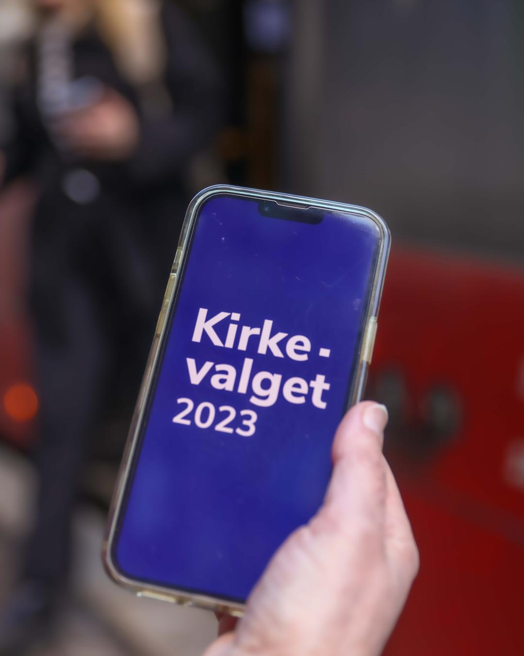 Kirkevalgets digitale stemmer er opptalt
