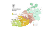 Dei noverande prostigrensene i Møre bispedøme.