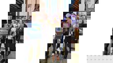 Representanter fra Møre bispedømmekontor til stede på Miljøfyrtårn-bekreftelsen. F.v.: stiftsdirektør Bjørn Olaf Storhaug, Molde-ordfører Trygve Grydeland, rådgiver Eline Elnes Rabbevåg, kirkefagsleder Maria Vassli Gjære og biskop Ingeborg Midttømme.