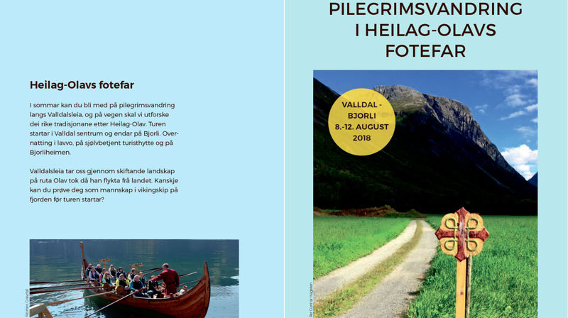 Bli med på pilegrimsvandring i Heilag-Olav sine fotefar