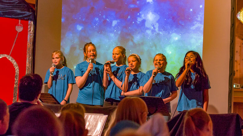 Noko av det som gjorde stort inntrykk under visitasen i Sula var konserten «Tidsmaskinen» av kantor Håvard Sveås og med barnekora Blessing og BigBless.