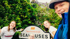 Frå venstre: Marte Elvira Rolvsjord, Ane Marie Holm, Liv Marit Sætre og Odin Johan Jakobsen Sylte