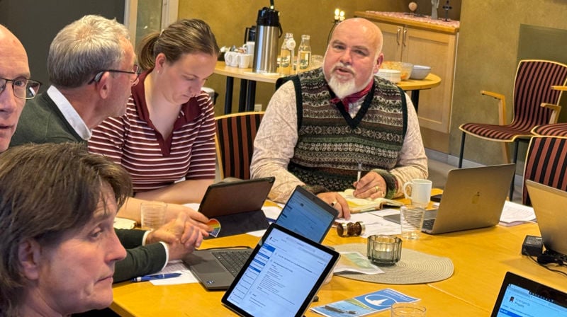 - Kirkemusikken er en grunnpilar i gudstjenestelivet, i korarbeidet og i kirkens kulturformidling, sier leder i Nidaros bispedømmeråd Jon Fredrik Skauge. Her fra møtet i rådet hvor støtten til oppropet for kirkemusikkutdanning i Trondheim ble vedtatt. (Foto: Magne Vik Ravndal)