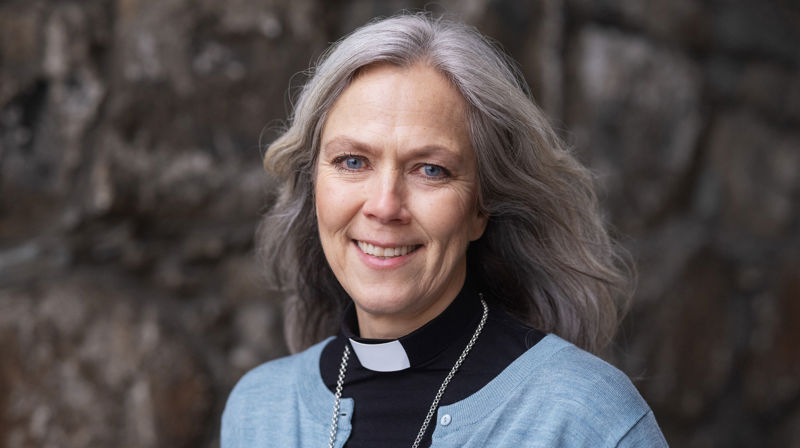 Kristin er fungerende biskop i november