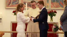 I fjor ble 13 par viet i Heimdal kirke i Trondheim på Valentinsdagen. Sokneprest Dagfinn Bjerkestrand (på bildet) hadde en travel arbeidsdag da...