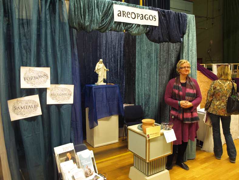 Kirken på alternativmessen i Trondheim
