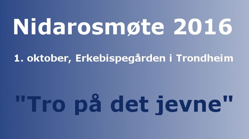 Nidarosmøte 2016
