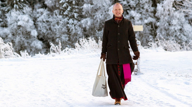 Erik Varden er munken som ble biskop i Trondheim.