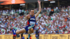 Ingar Bratseth-Kiplesund under friidretts-VM i Budapest i 2023. Foto: Reuters
