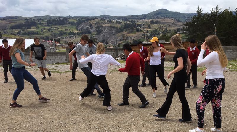 Ungdomsgruppa Amistad fra Berg og Strinda menigheter fikk OVF-støtte i 2018 til tur til Ecuador