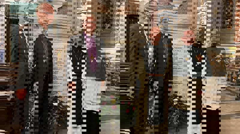 Den nest siste erkebiskop i Nidaros, Erik Valkendorf, heidra i Roma