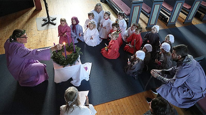 Barnehagevandring i Beitstad