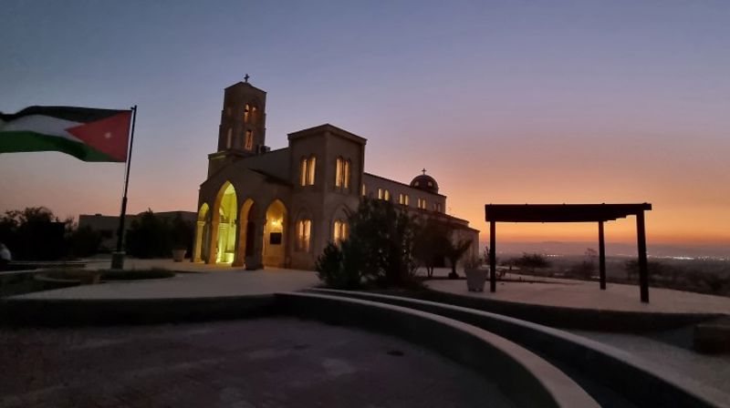 Den evangelisk -lutherske kirke ved Jesu dåpssted.