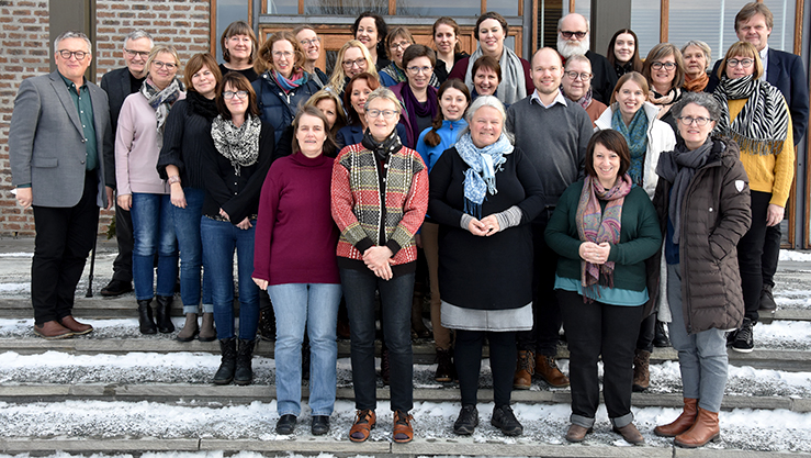 Stor oppslutning om fagdag for diakoner i Erkebispegården. (Alle foto: Magne Vik Bjørkøy)