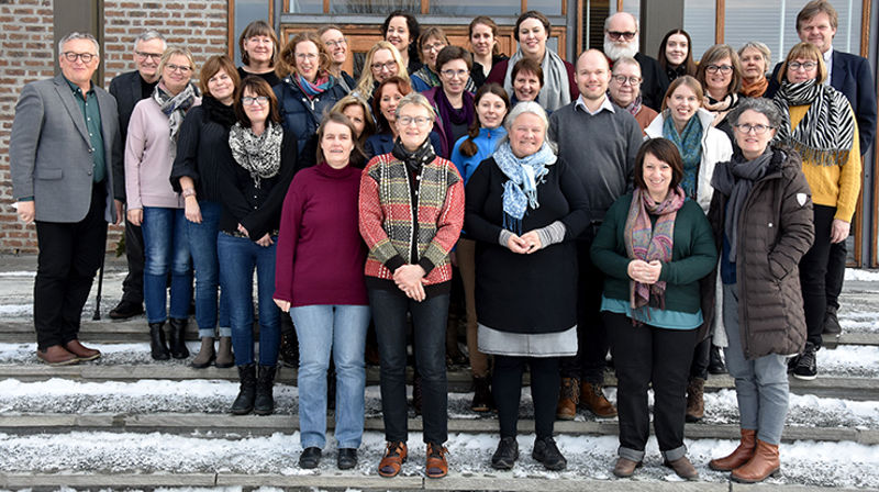 Stor oppslutning om fagdag for diakoner i Erkebispegården. (Alle foto: Magne Vik Bjørkøy)