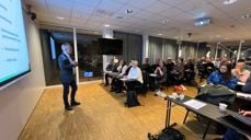 Fagdirektør i Hovedorganisasjonen KA, Harald Askeland,  holdt kurs for fellesrådene i Trondheim.