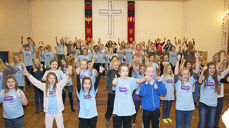 LysVåken er et av signatur-arrangementene til kirkens trosopplæring. I Byåsen kirke har det blitt en årlig suksess. (Bildet er fra arrangementet på Byåsen i 2016).