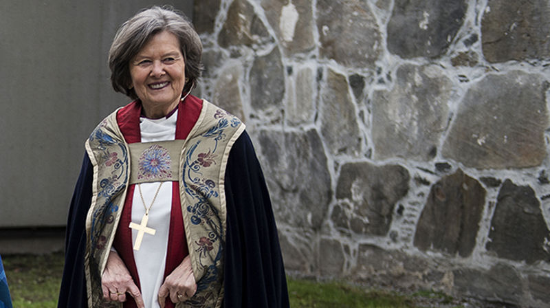 Tar avskjed med preses Helga