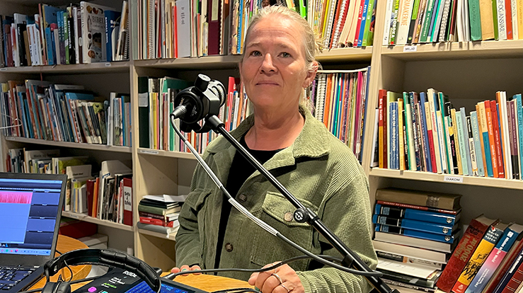 Sissel Fløttum fra Melhus er første gjest i en ny sesong av podkasten «På trua laus»