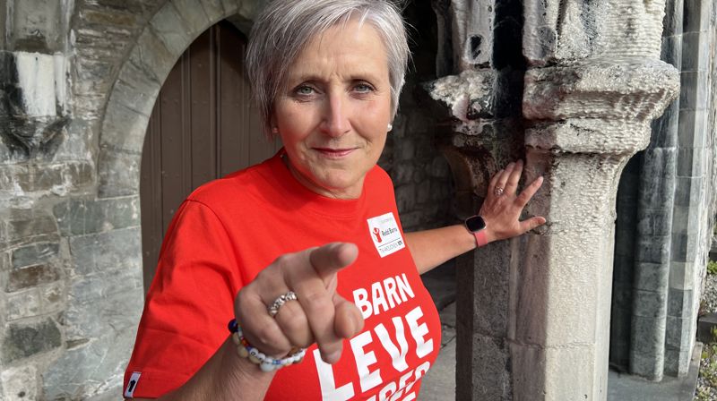 TV-AKSJONEN 2023:  Biskop Herborg oppfordrer alle menigheter til å delta