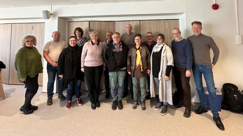 Ledelsesdialog med prost og kirkeverger i Namdal prosti.