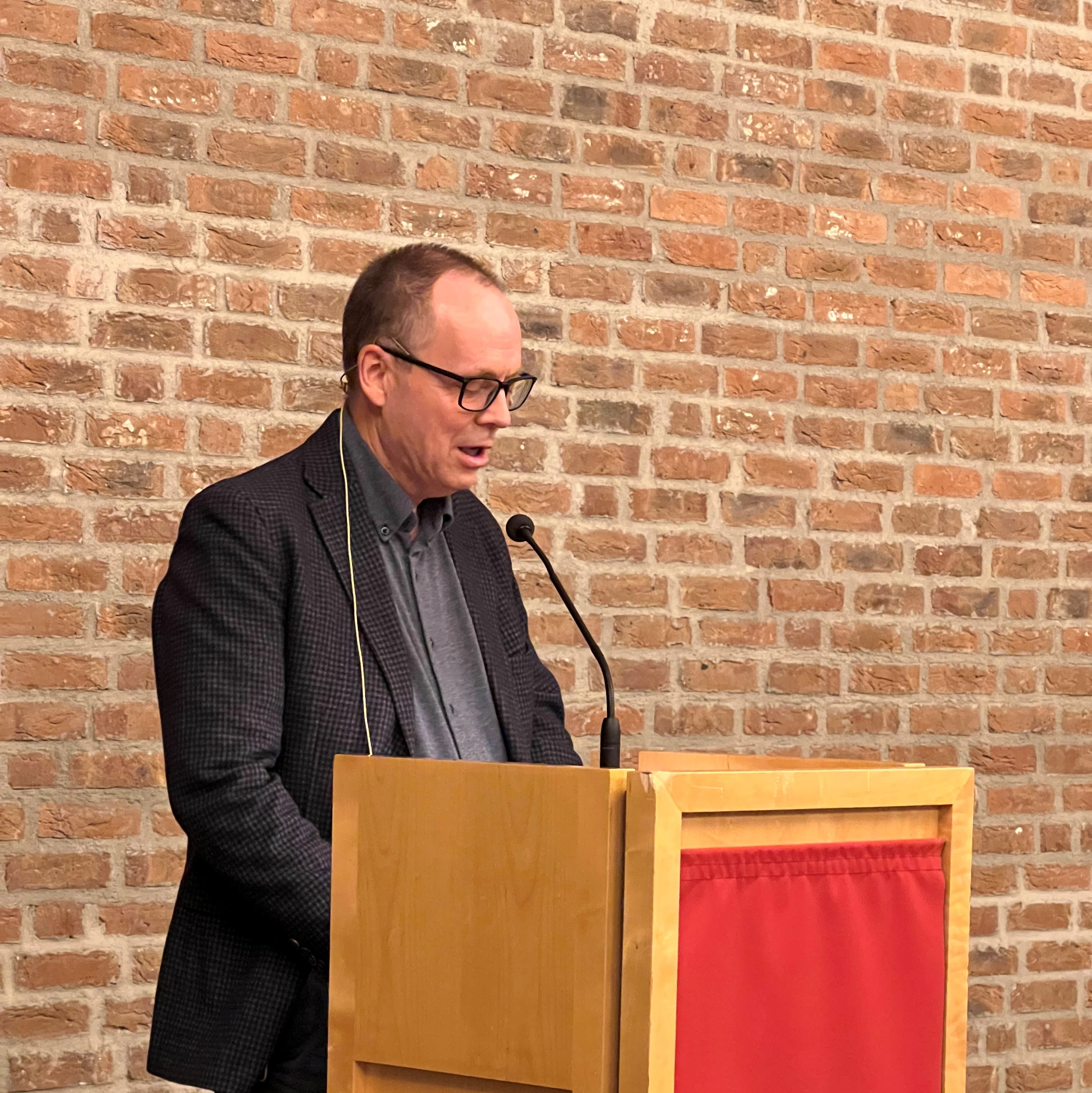 Gunnar Winther, leiar av Nidaros bispedømeråd, fortel at Nidaros bispedømeråd skal satse vidare på hovedsatsingsområda frå dette året. Her talar han i samband med Biskopens nyttårsmottakelse i januar.