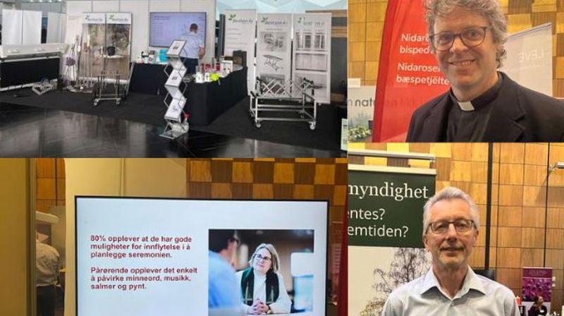 Den norske kirke på utstilling for gravferdsbransjen