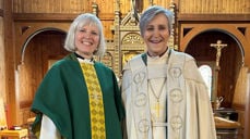 Ny prost i Trondheim, Bodil Slørdal, sammen med biskop Herborg Finnset