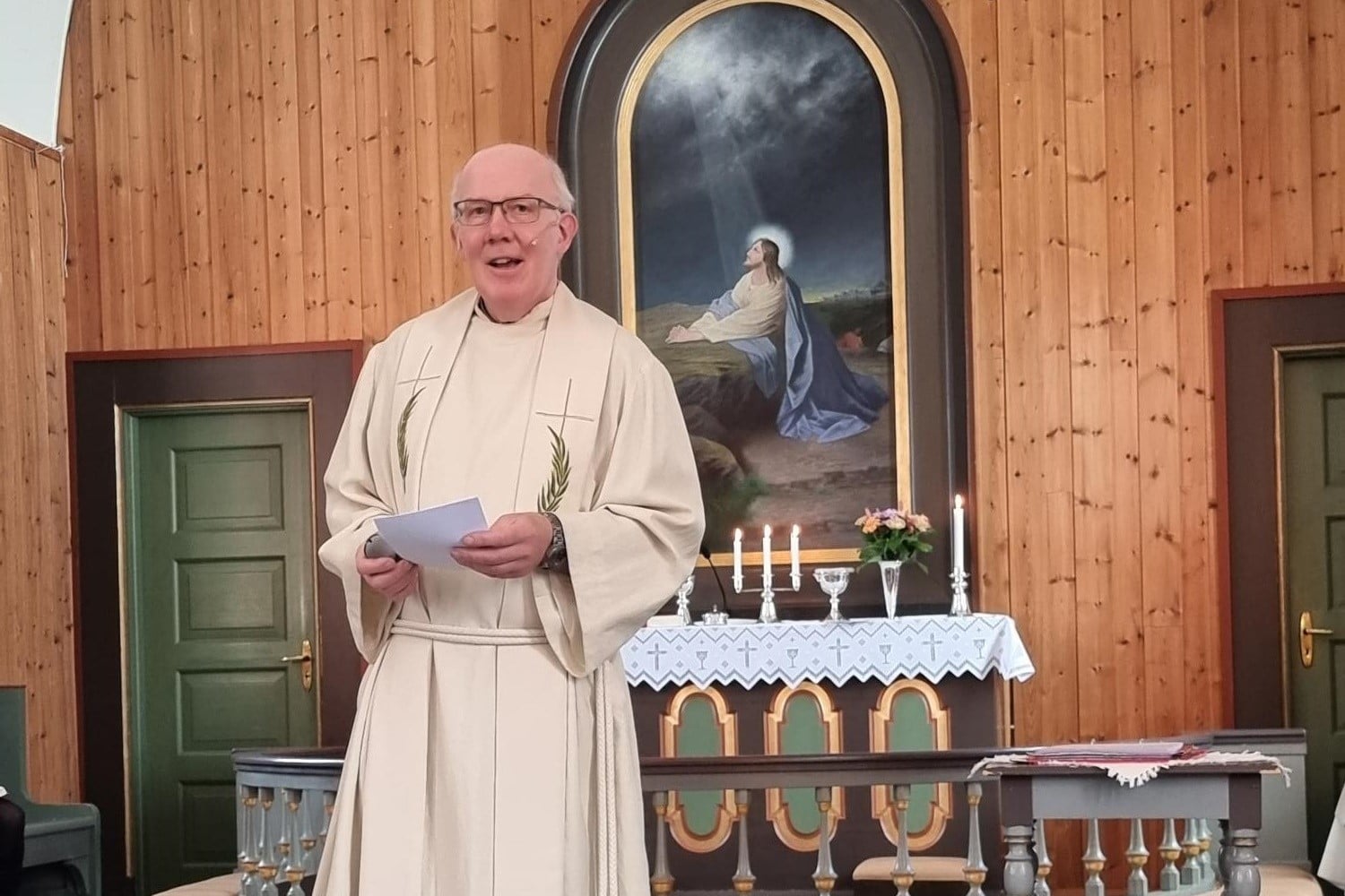 Jens Linde innsatt som sokneprest i Sandtorg