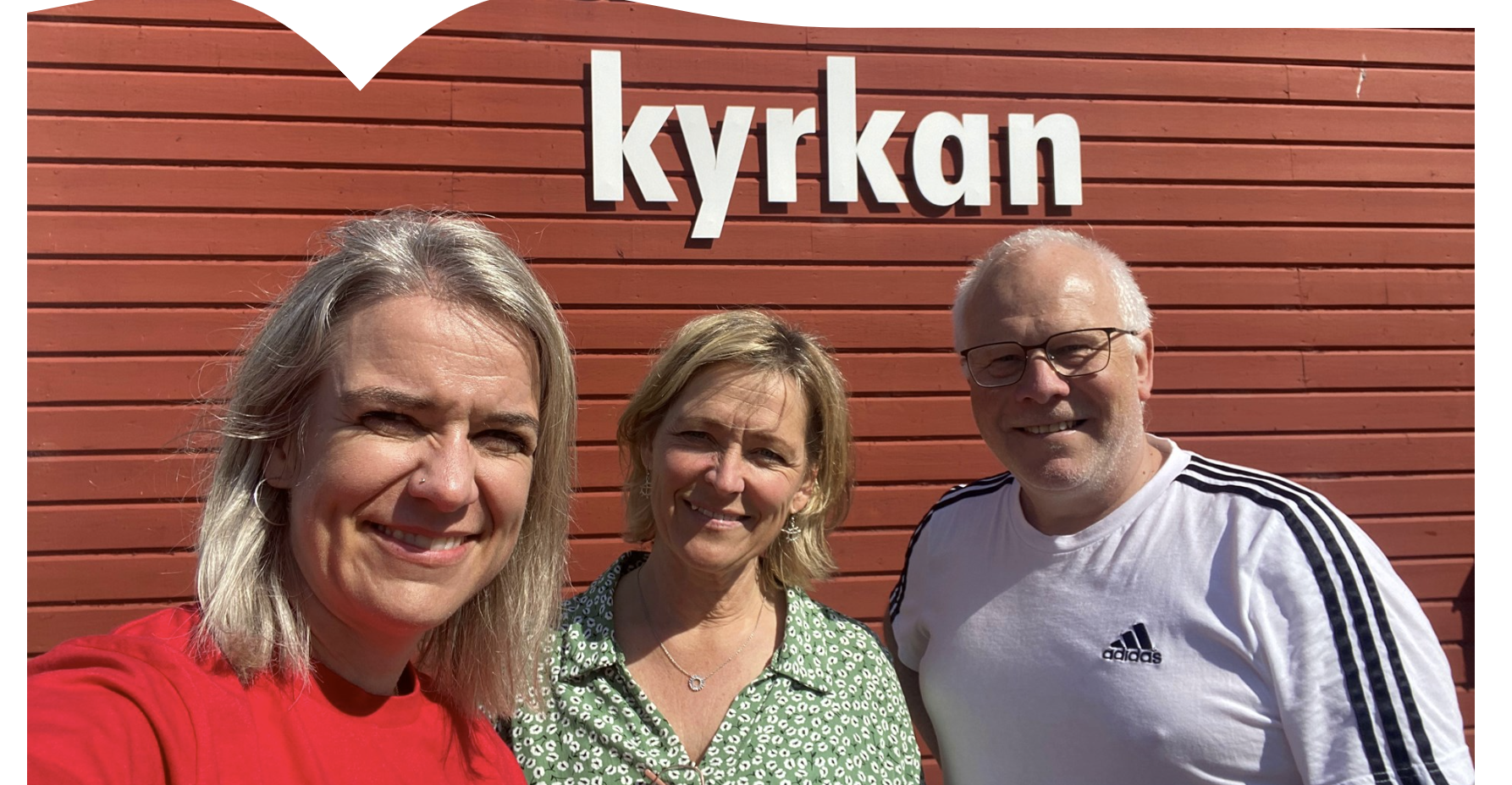 Teamleder i Sjømannskirkens norgesarbeid, Vigdis Alte, Anette Jernelöf, hovedansvarlig i Piteå forsamling, og Frode Wigum, regionrådsleder og initiativtaker. Foto: Sjømannskirken.