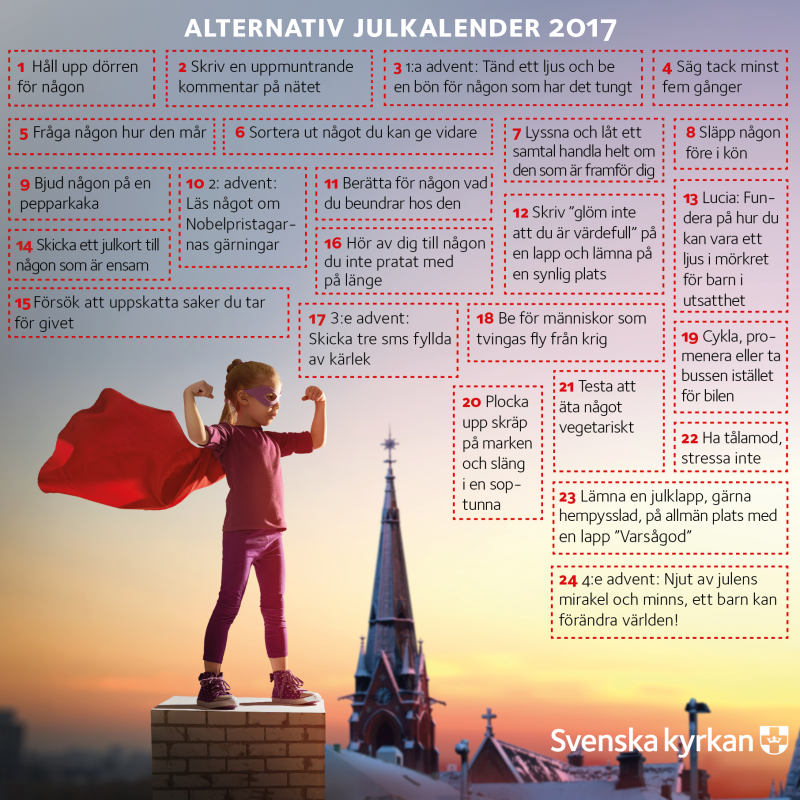 En fin adventskalender