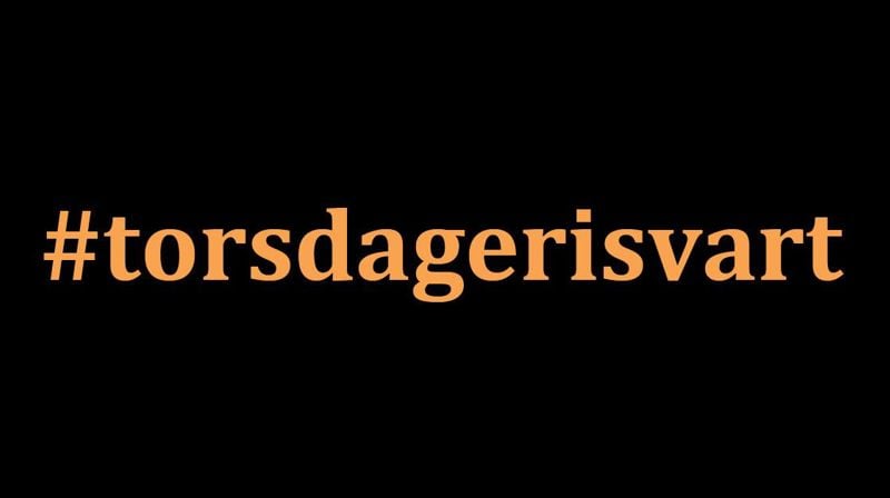 #torsdagerisvart