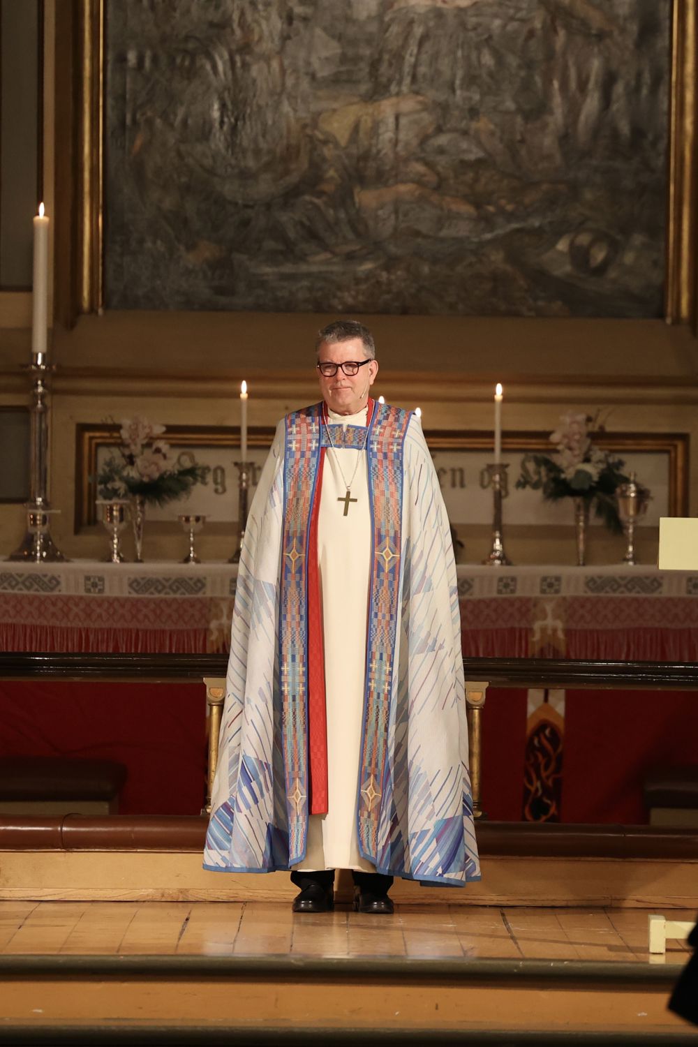 Biskop Stig Lædene. Bispevigsling 7.12.2025. Foto Anders Emil Kaldhol/Den norske kirke