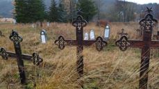 Den gamle gravplassen I Hamnvik i Ibestad