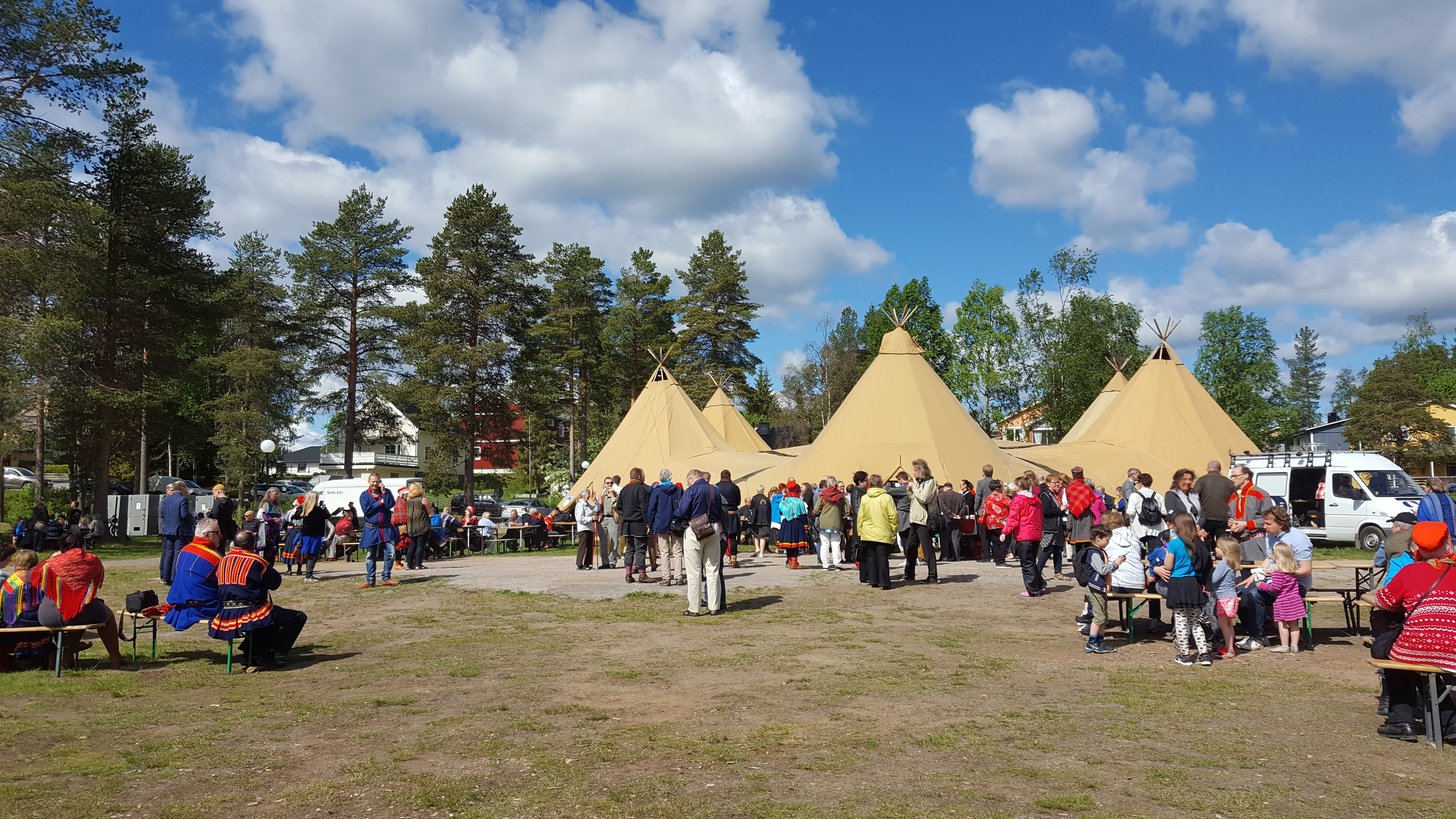 Fra samiske kirkedager i Arvidsjaur, juni 2017
