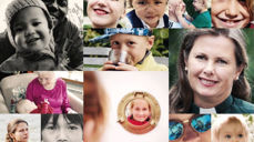 Faksimile fra kampanjeplakaten "Ansikt til ansikt med verden". #ditdugår. Kirken.no/oslo/diakoni