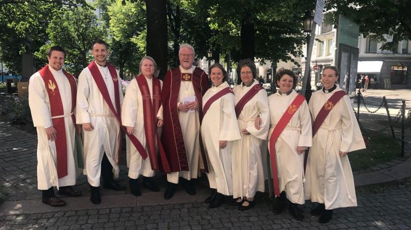 Syv vigslet til tjeneste i Oslo domkirke