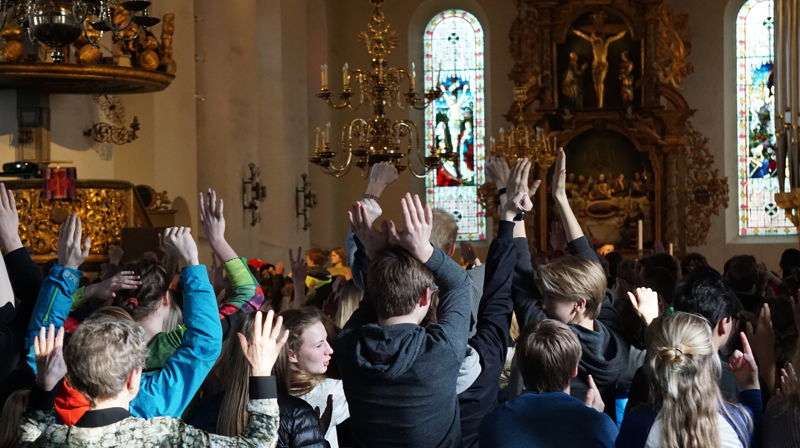 Glade Vestre Aker-konfirmanter fylte Oslo domkirke.