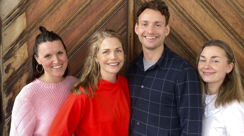Staben: Fra venstre - Mariann Solberg Lindtjørn, Liv Hilde Briså, Jon Olav Hjelde og Ida Vesterås