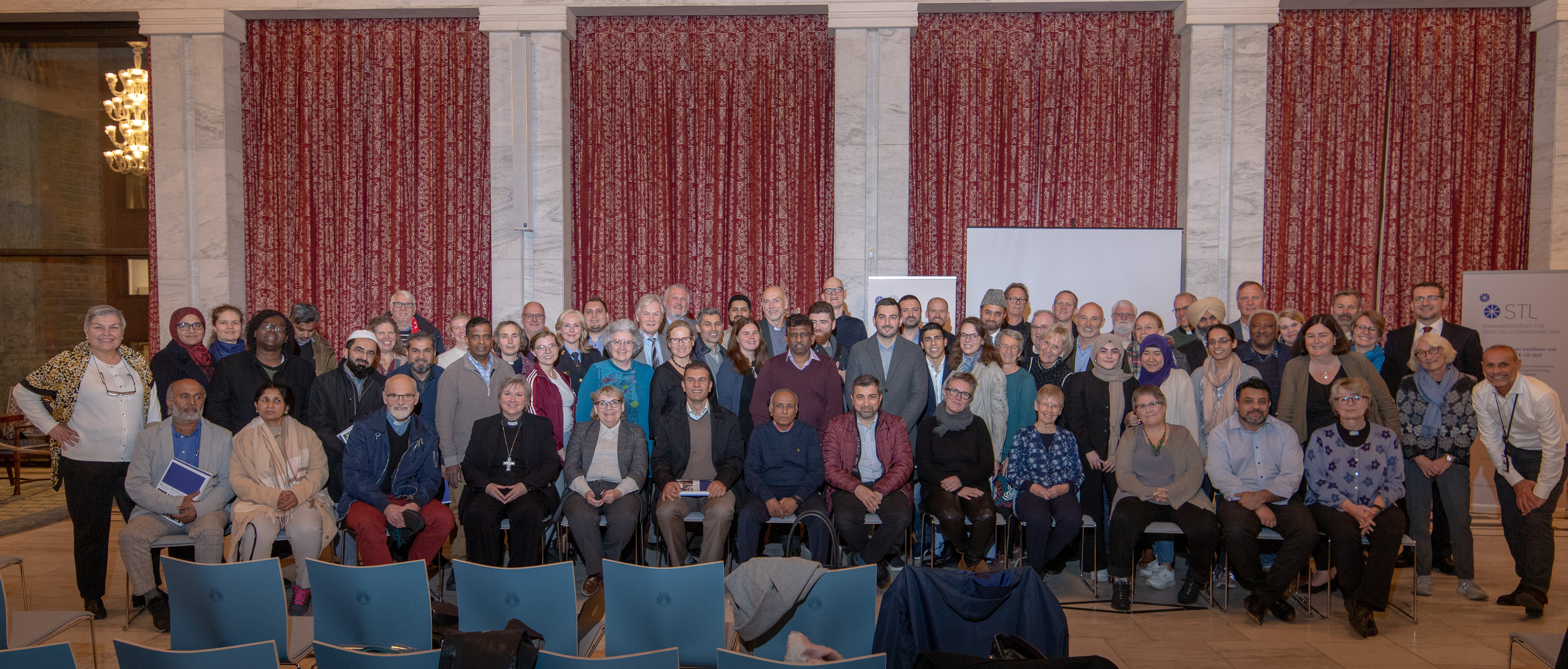 I Oslo rådhus møttes i forrige uke 36 ulike tros- og livssynsorganisasjoner med lokale forgreninger i Oslo, til stiftelsesmøte for STL Oslo. Foto: Humanetisk Forbund - Marius Hauge