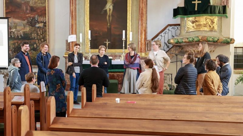 Bilde fra besøket i Bratislava: Foto:Kirkelig dialogsenter