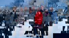 Biskopen og alle prostene i Sør-Hålogaland. Fra venstre: Karianne Egeberg Gullfjell, Elin Vangen, Marta Botne, Kristine Sandmæl, Gunnar Bråthen, Sigridur Gudmarsdottir, Jan Otto Fredwall, Ann-Helen Fjeldstad Jusnes, Olav-Rune Ertzeid. Foto: Rita Jakobsen