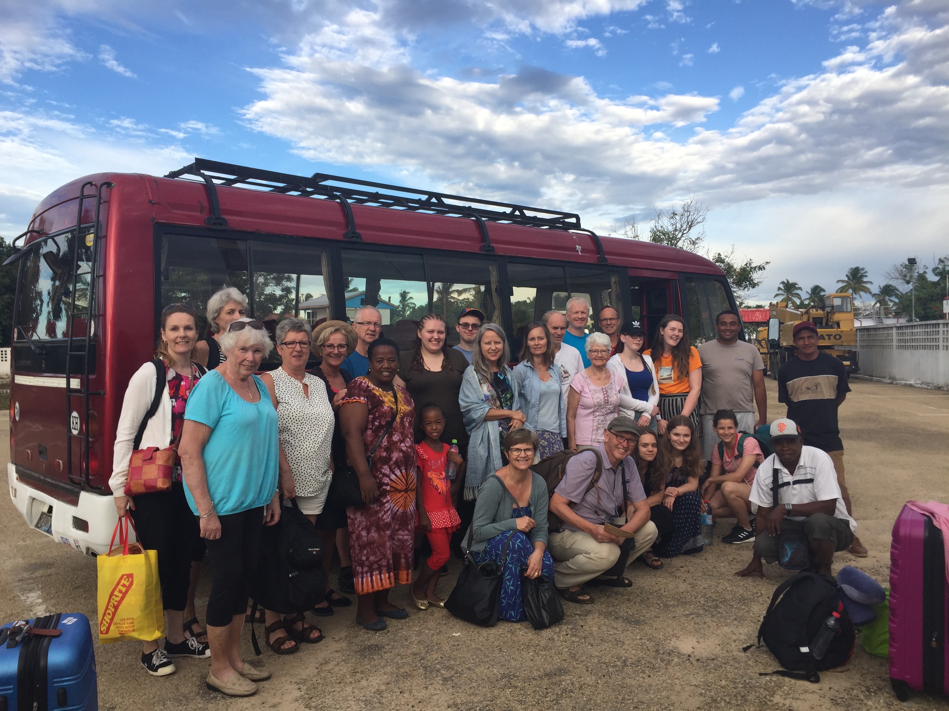 Samlet før hjemreise etter to uker med store opplevelser 