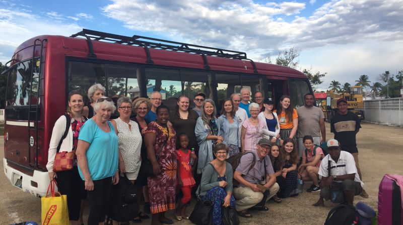 Samlet før hjemreise etter to uker med store opplevelser