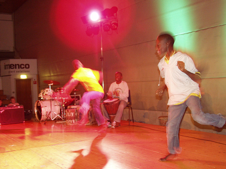 Unge og kunst. Fotograf Øygarden